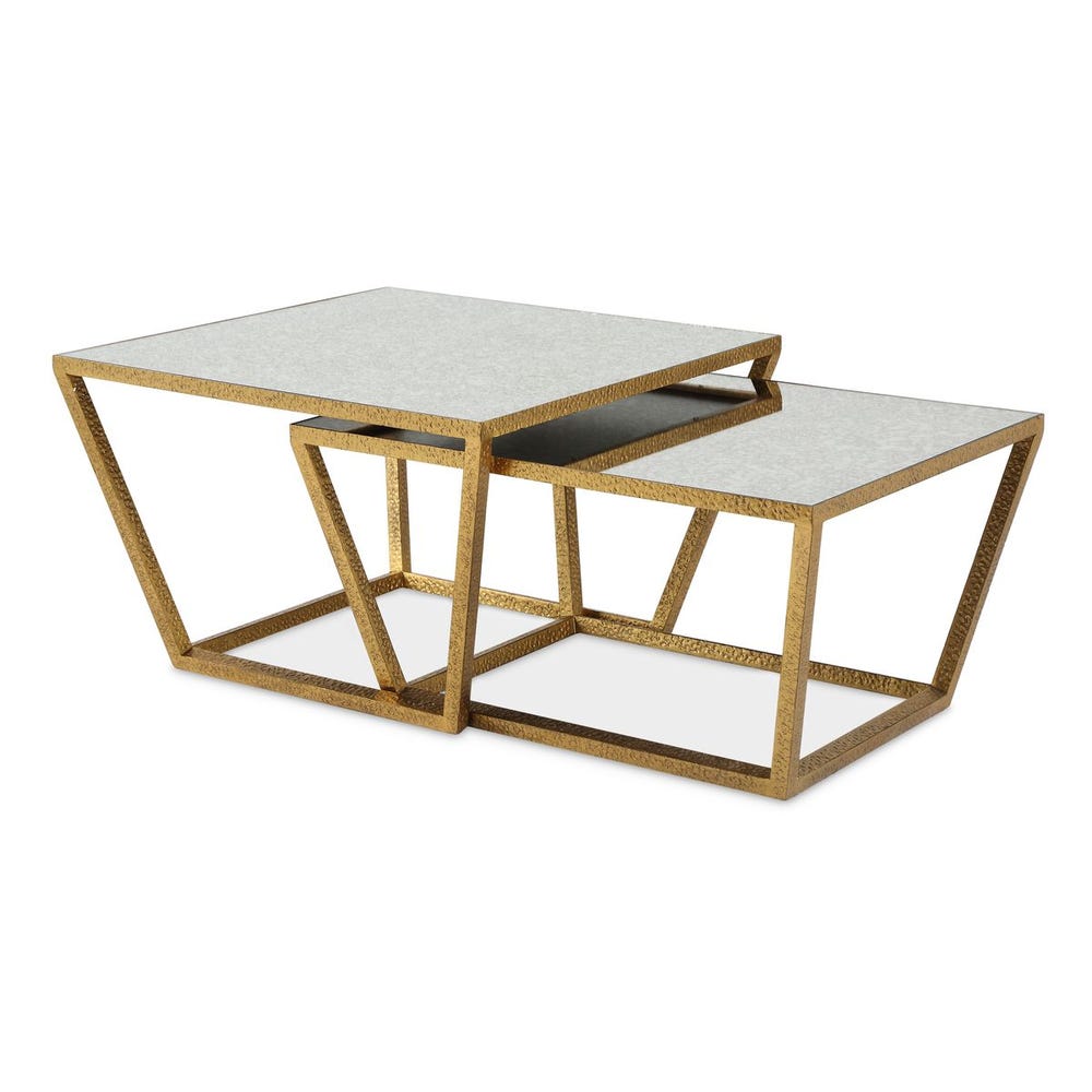 Aurelle Sculptural Nesting Coffee Tables