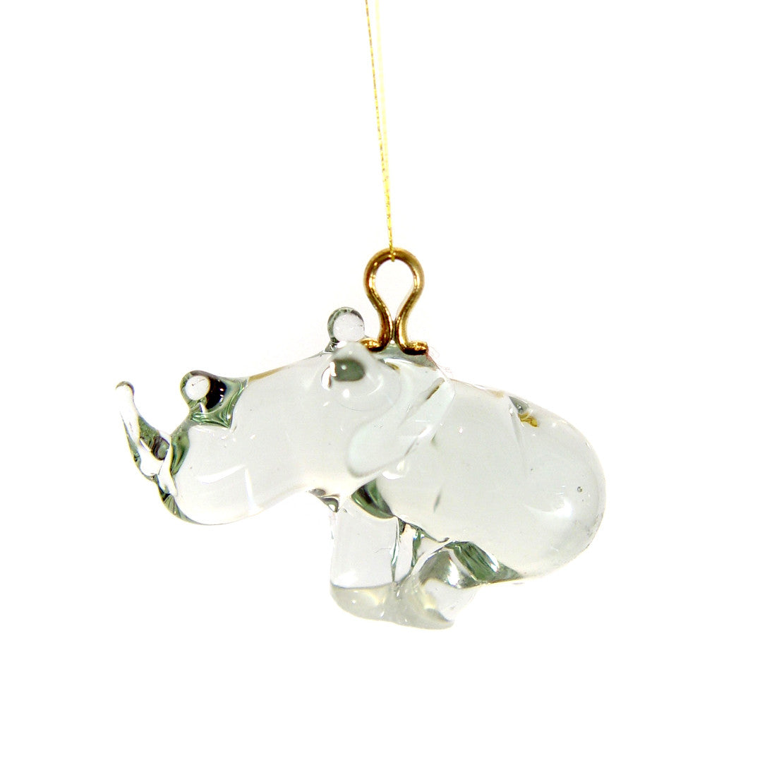 Reycycled Glass Animal Ornaments