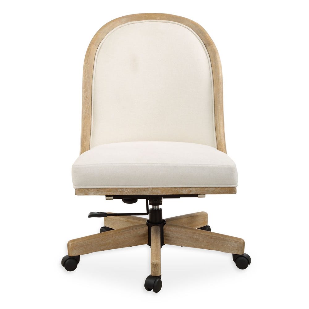 The Elara Upholstered Desk Chair