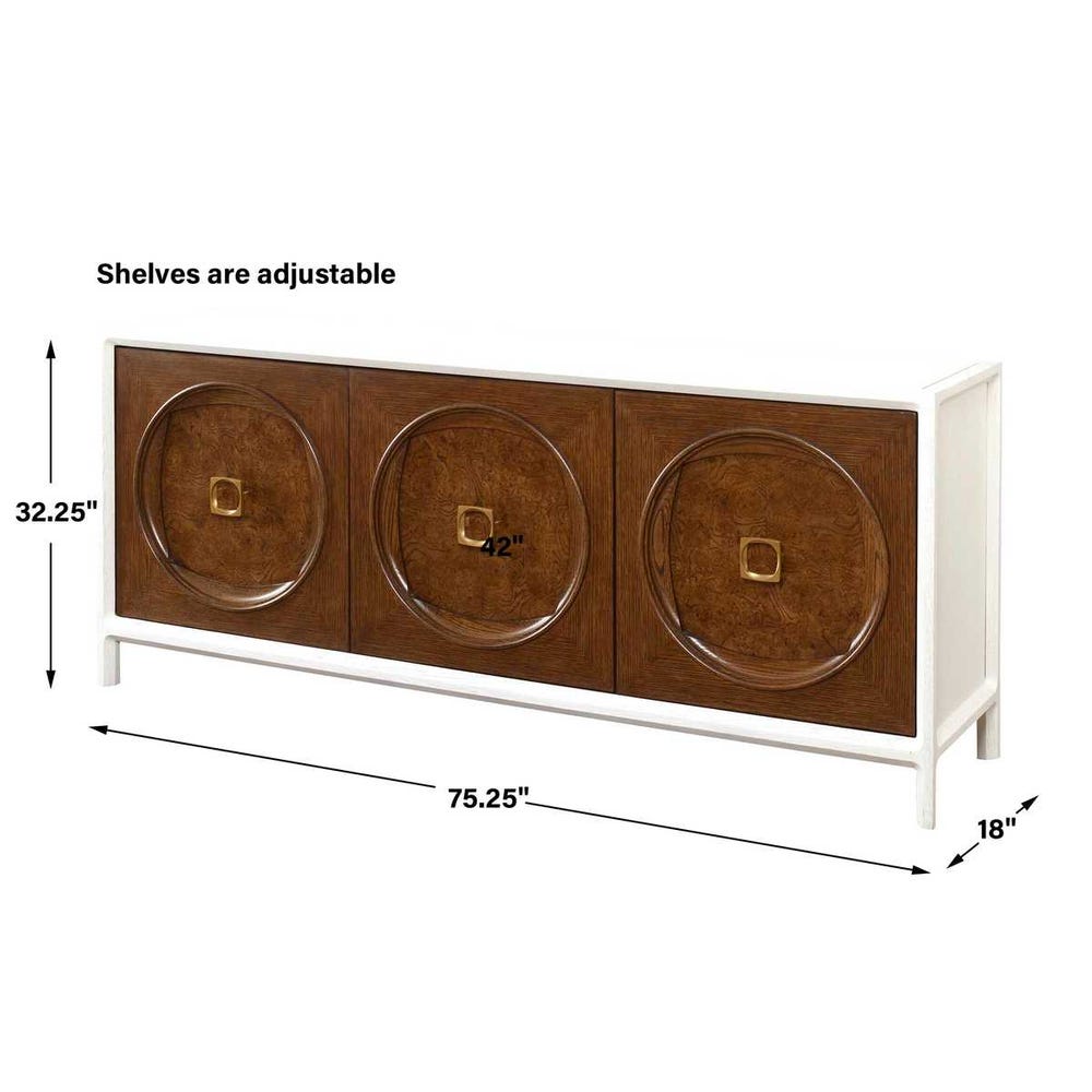Orbis Three-Door Cabinet