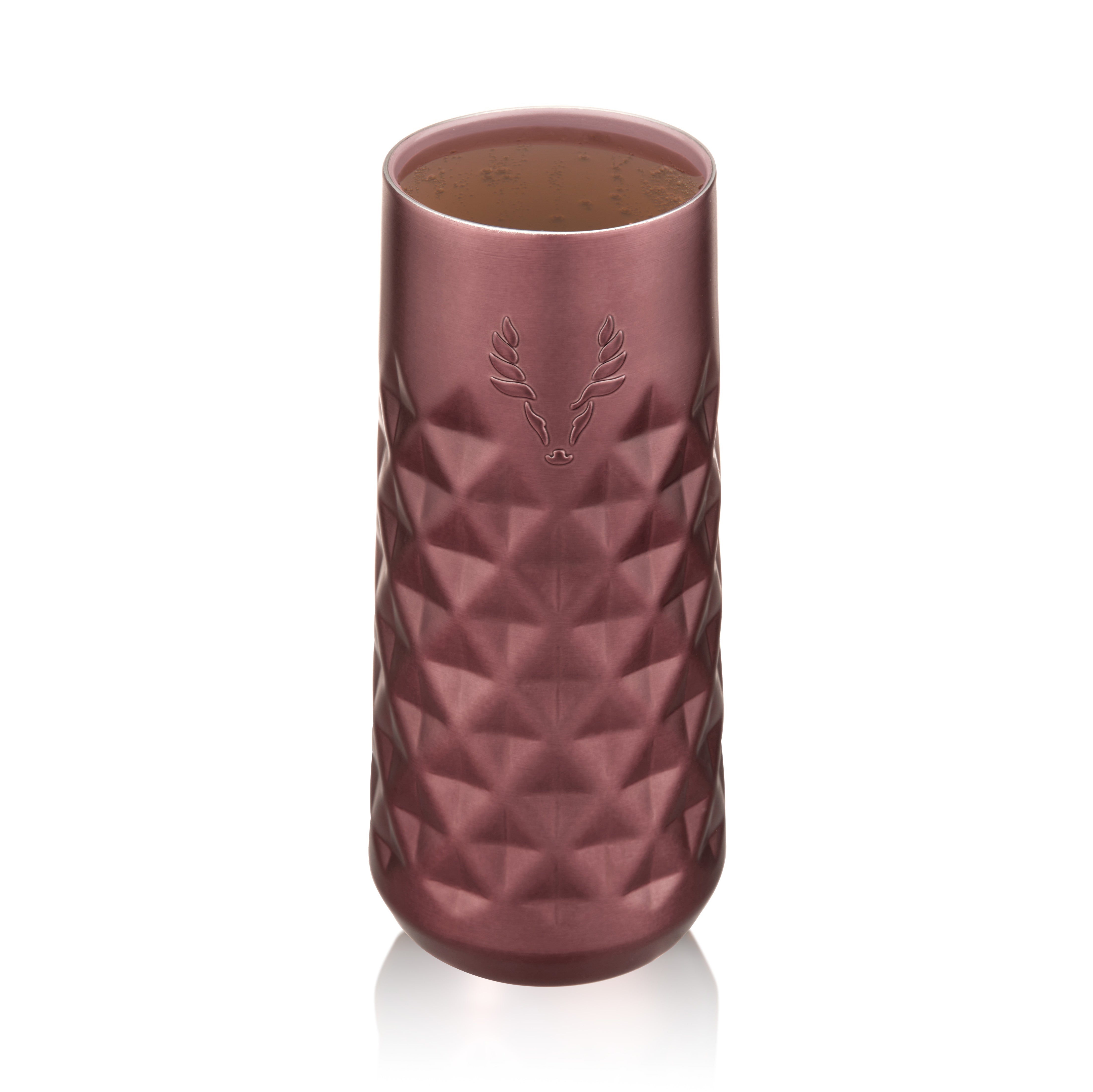 Paragon Stainless Steel Champagne Flute in Vintage Rose