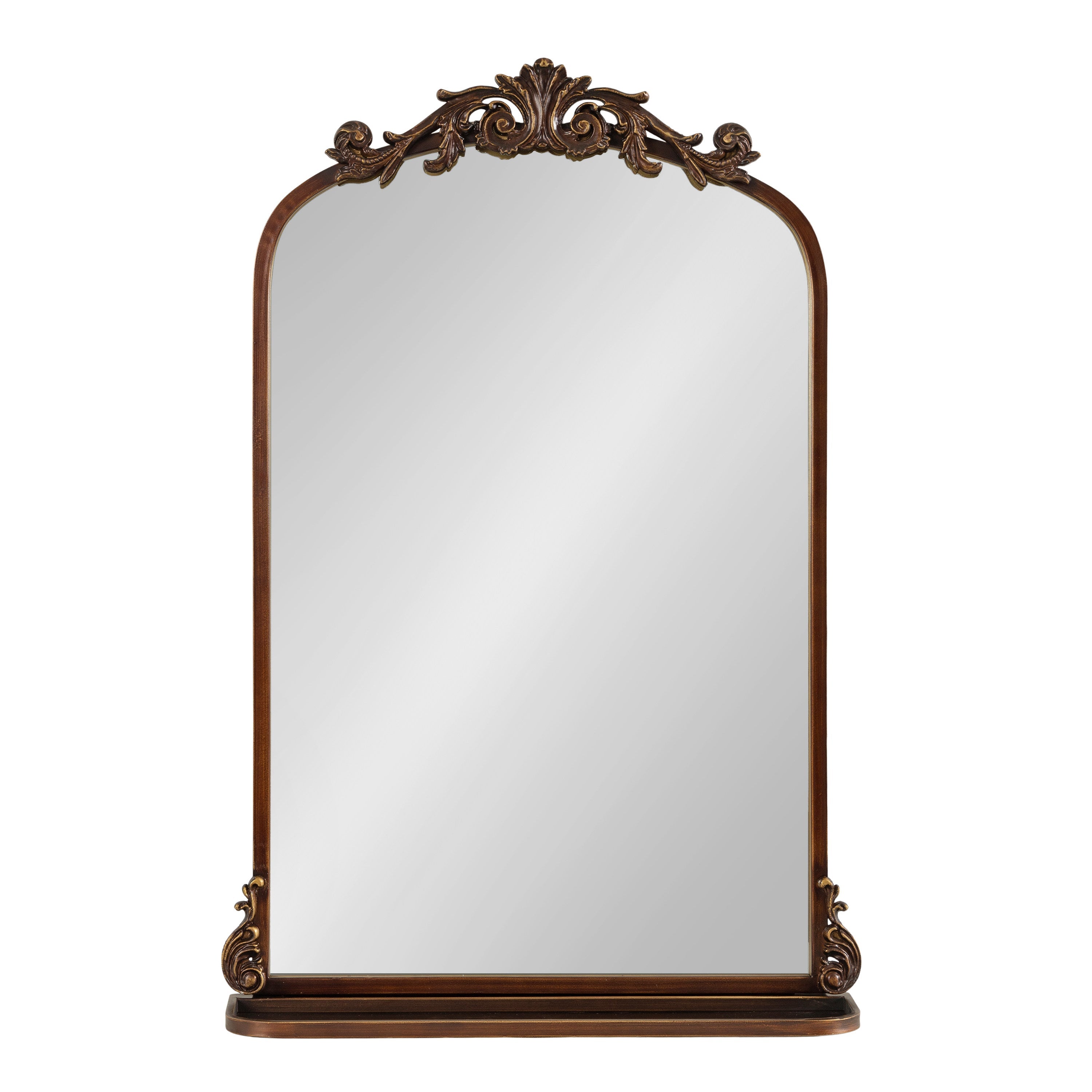 Arendahl Traditional Arch Mirror with Shelf