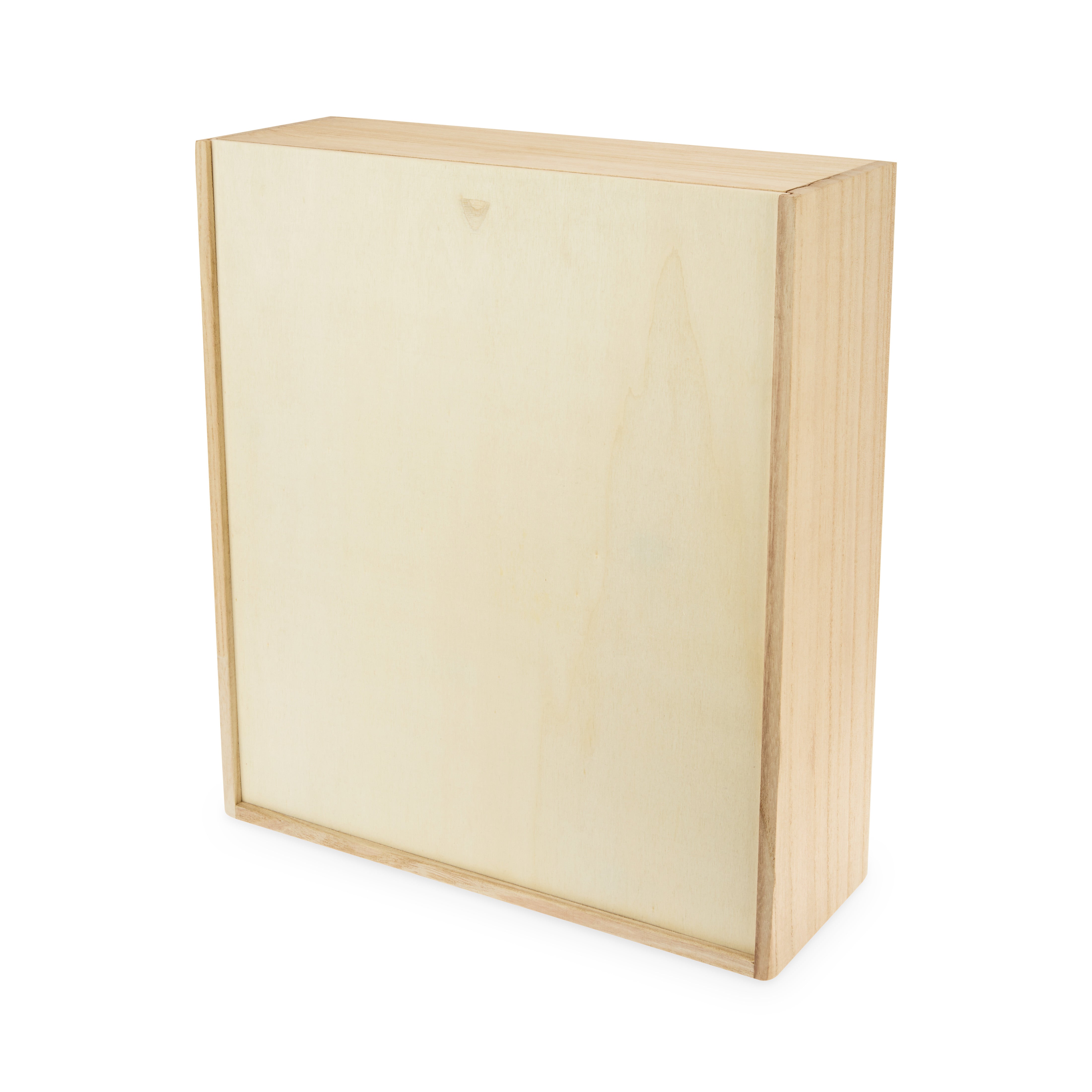 3-Bottle Wood Wine Box