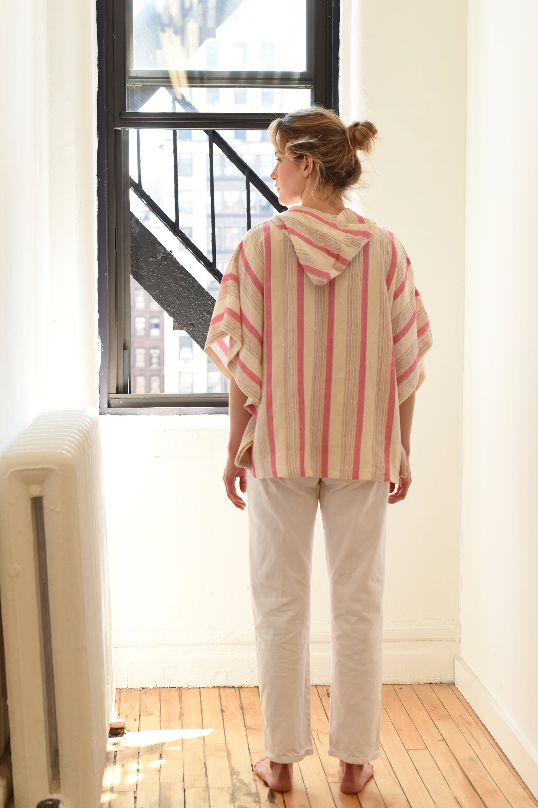 Yellow Ivory Montauk Poncho