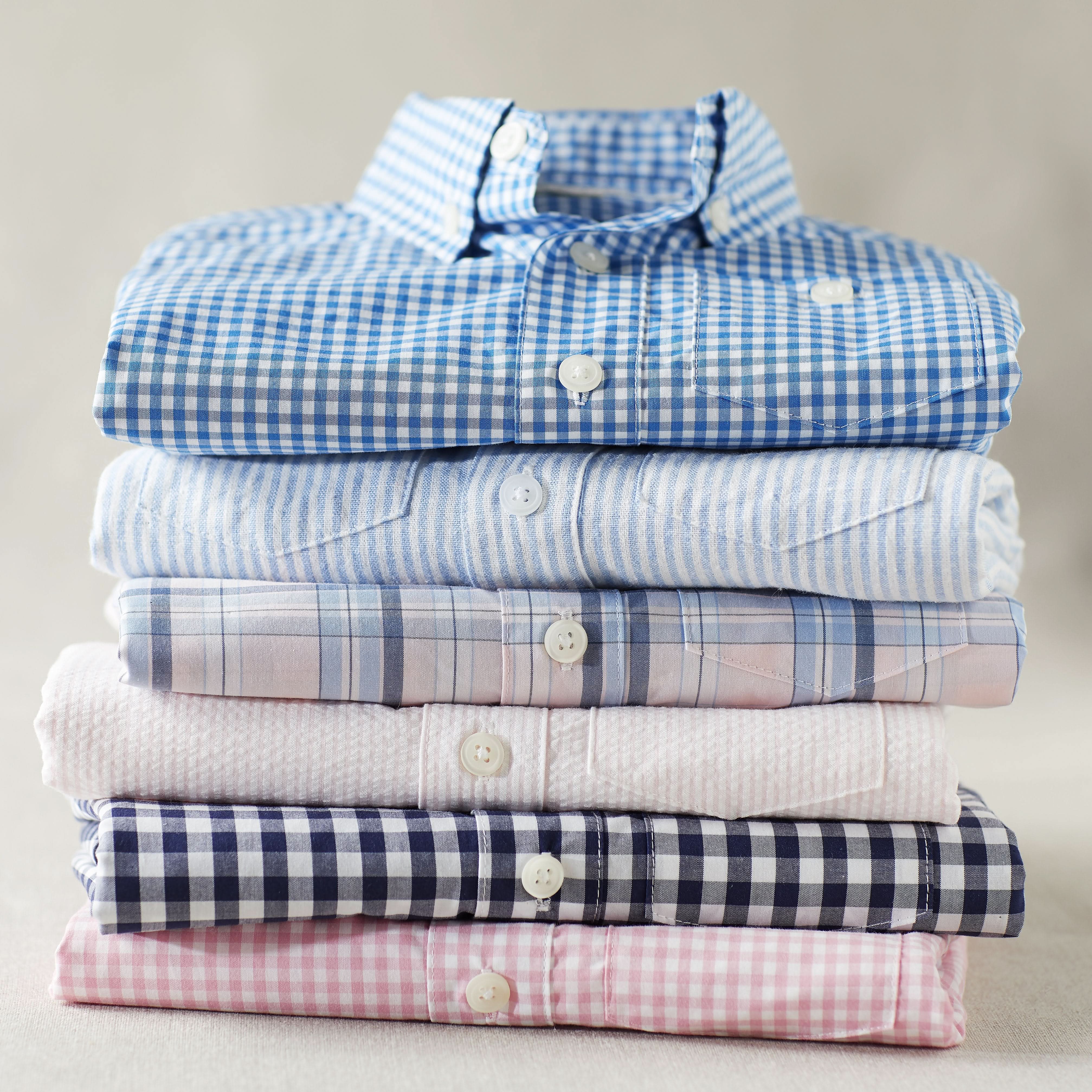 Organic Poplin Button Down Shirt