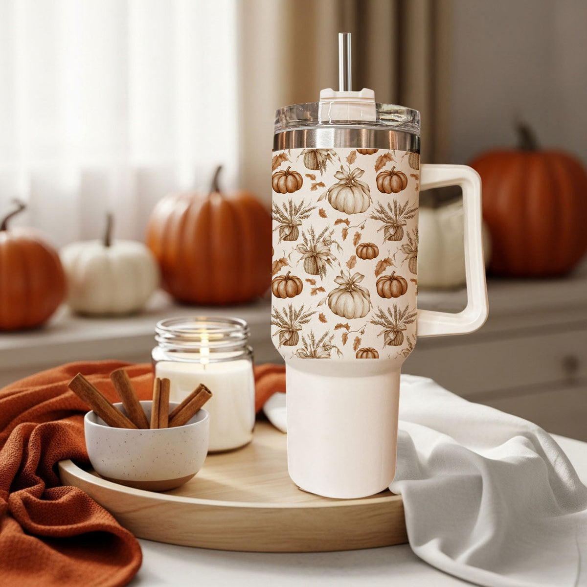 Rustic Pumpkins 40oz