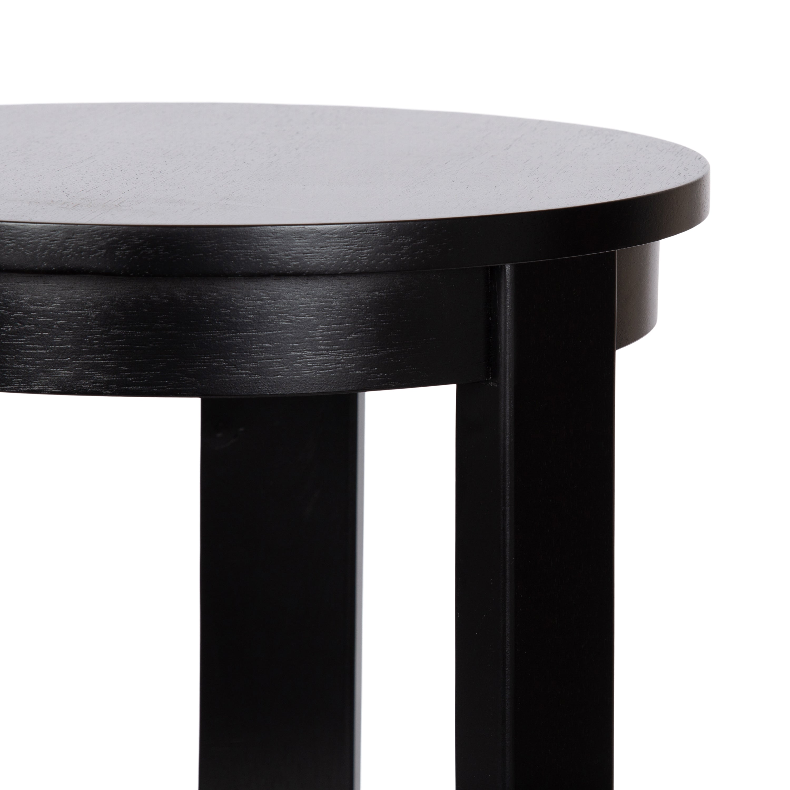 Foxford Round Wood Side Table