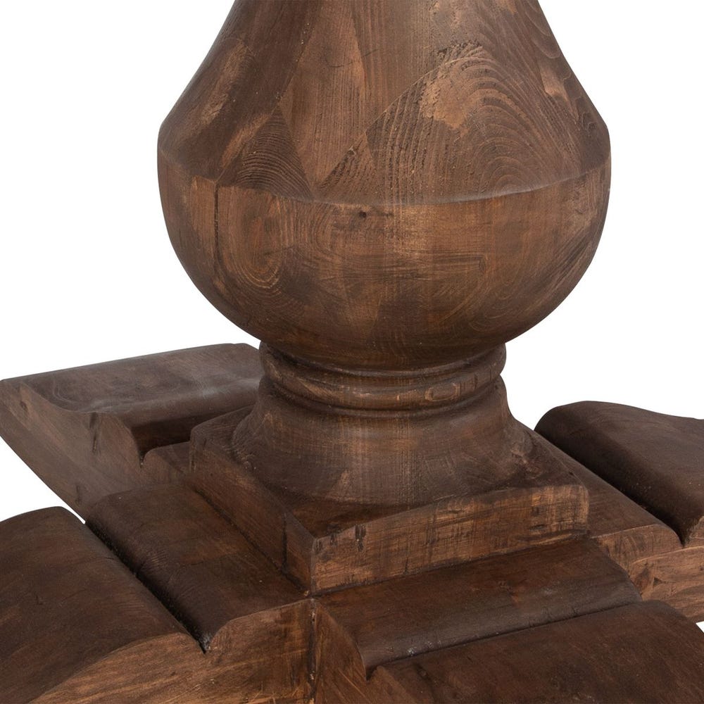 Reclaimed Wood Round Dining Table