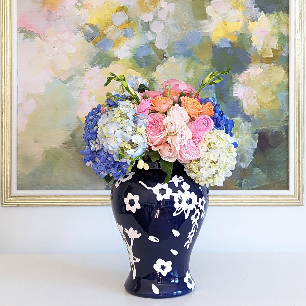 Sakura Ginger Jars in Cabbage Patch Green