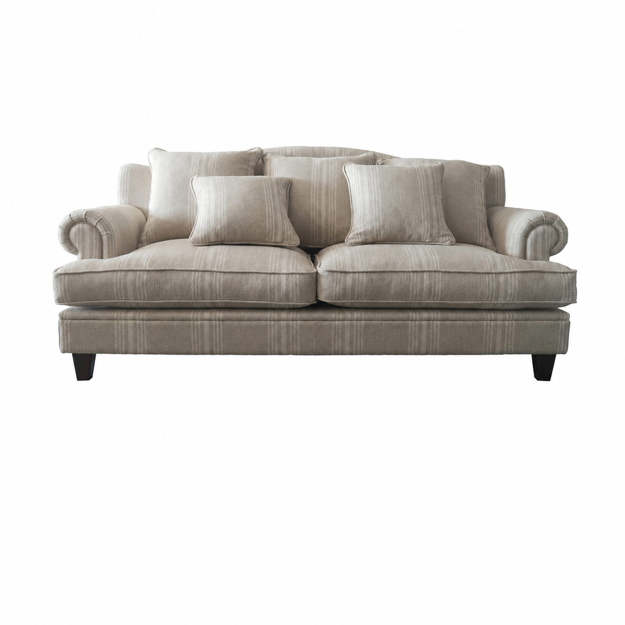 Belgium Striped Sofa