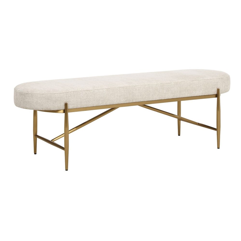 Sabine Ecru Performance Bench