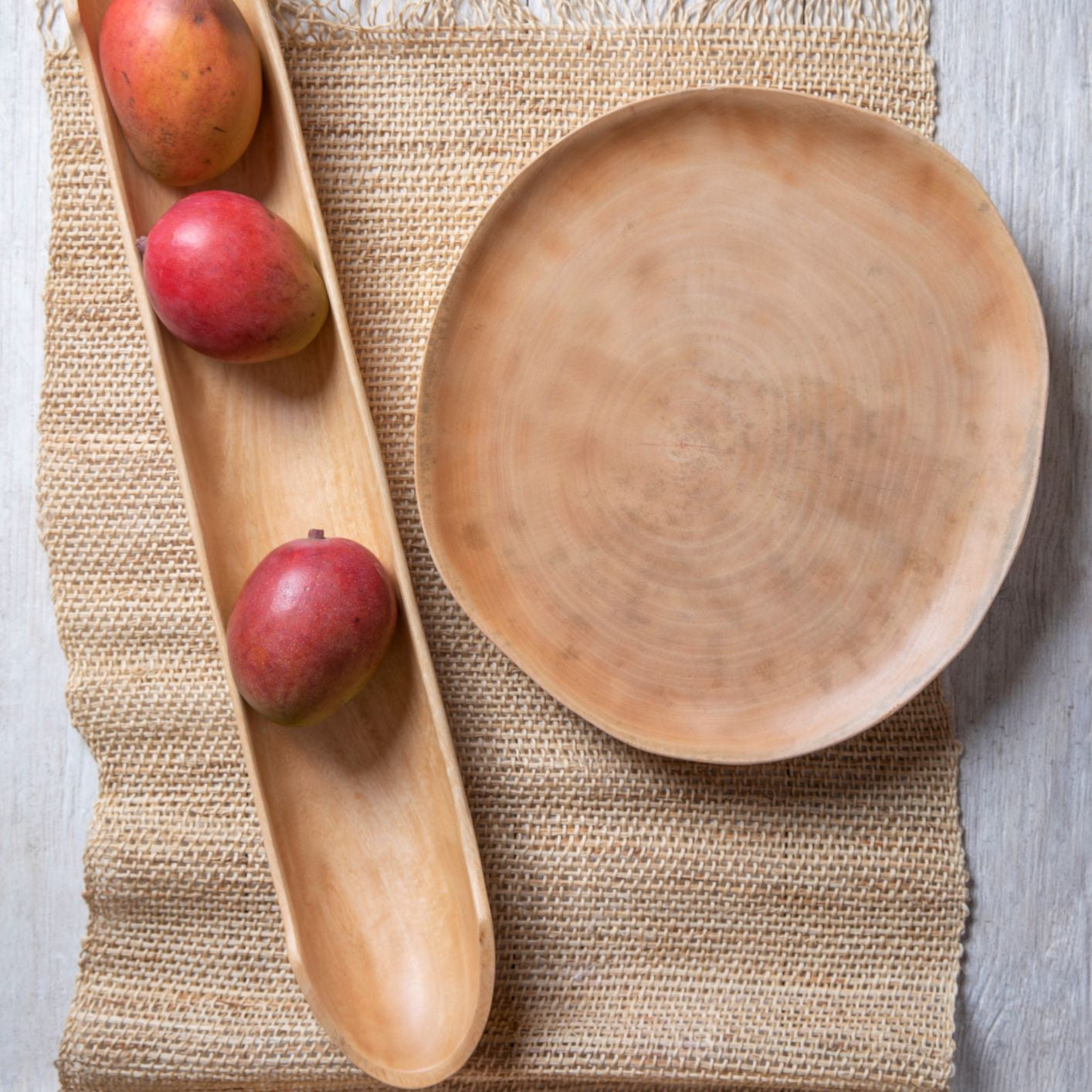 Kiln Mango Wood Long Dish