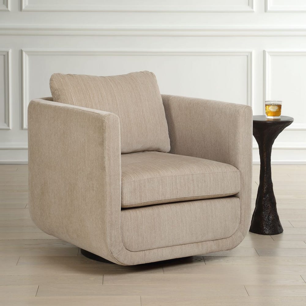 The Meadow Chenille Curved Sofa