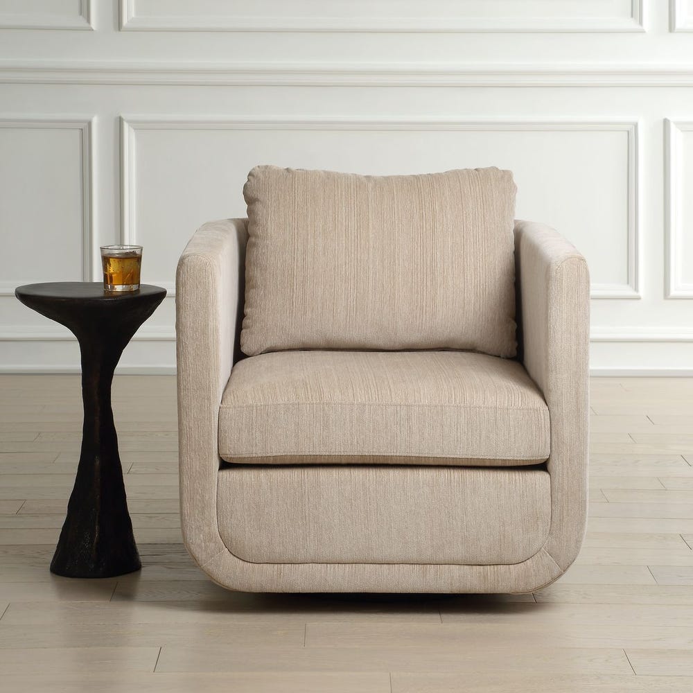 The Meadow Chenille Curved Sofa