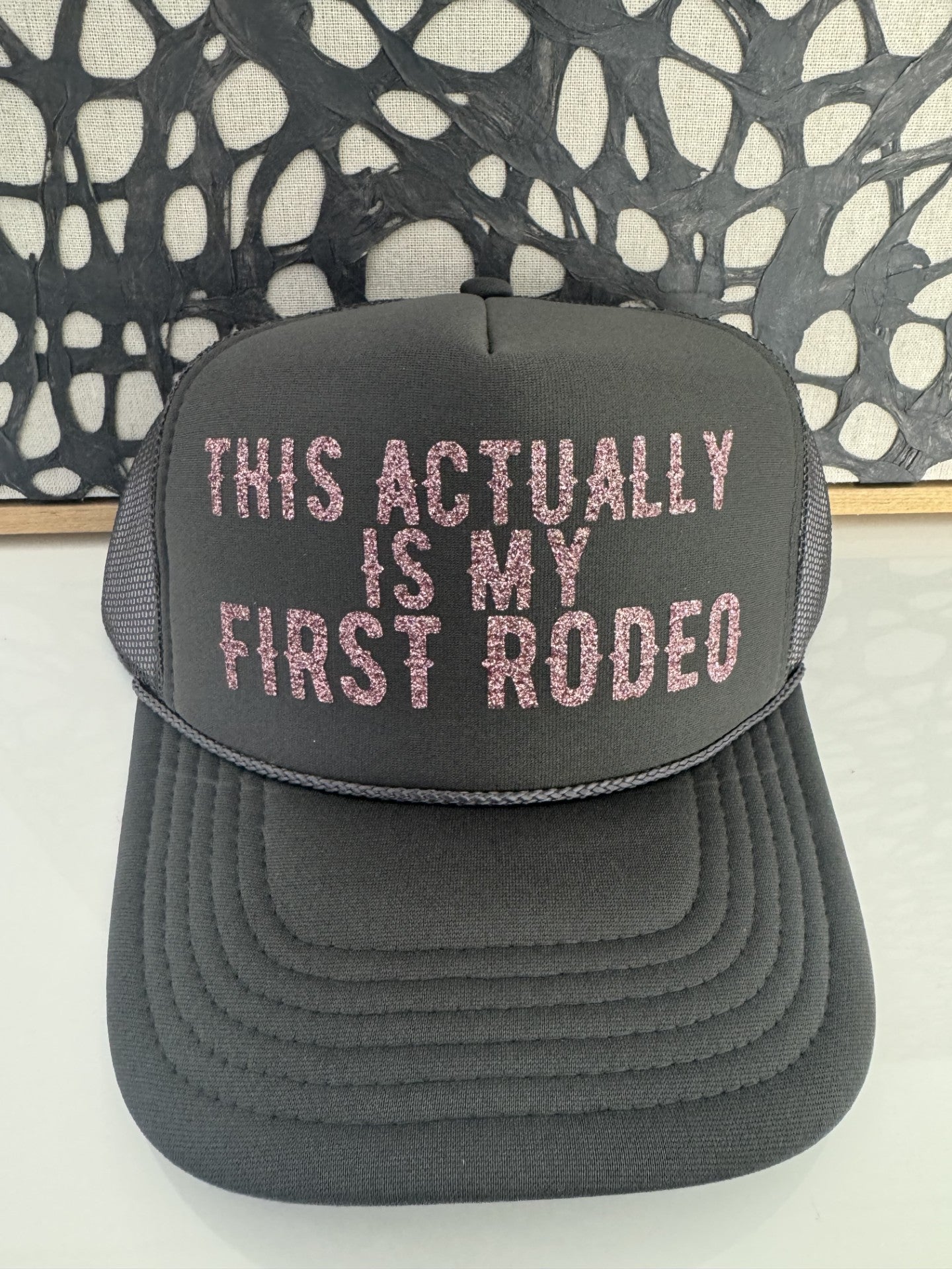 This Actually is My First Rodeo - Charcoal Hat