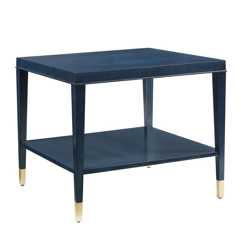 True Blue Mapa Burl Regent Table