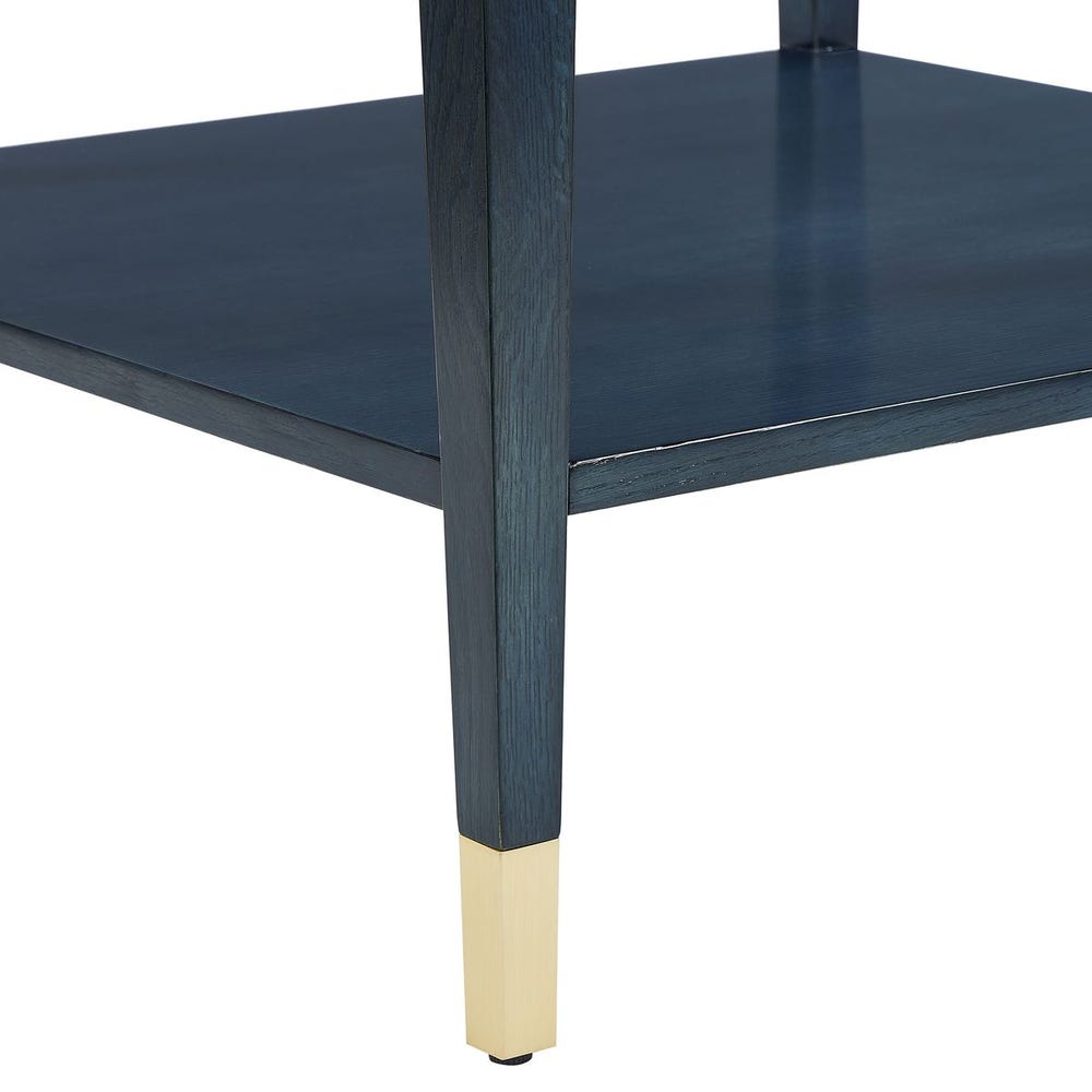 True Blue Mapa Burl Regent Table