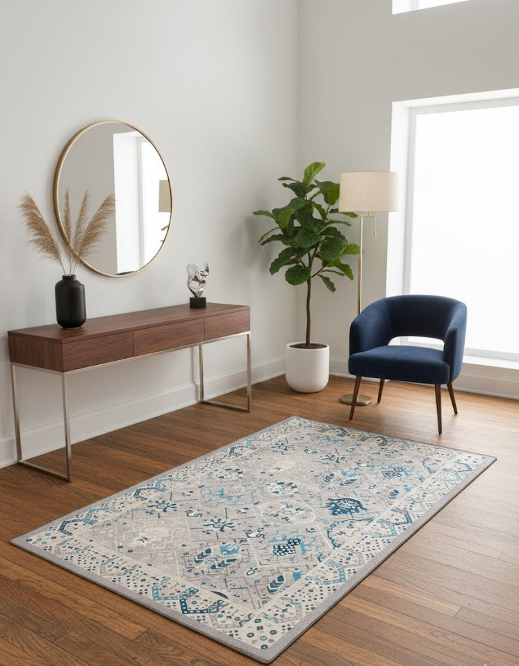 Persian-Inspired. Modern Defined. Turkish Made Rug, 3' 3" x 4' 10" (O)