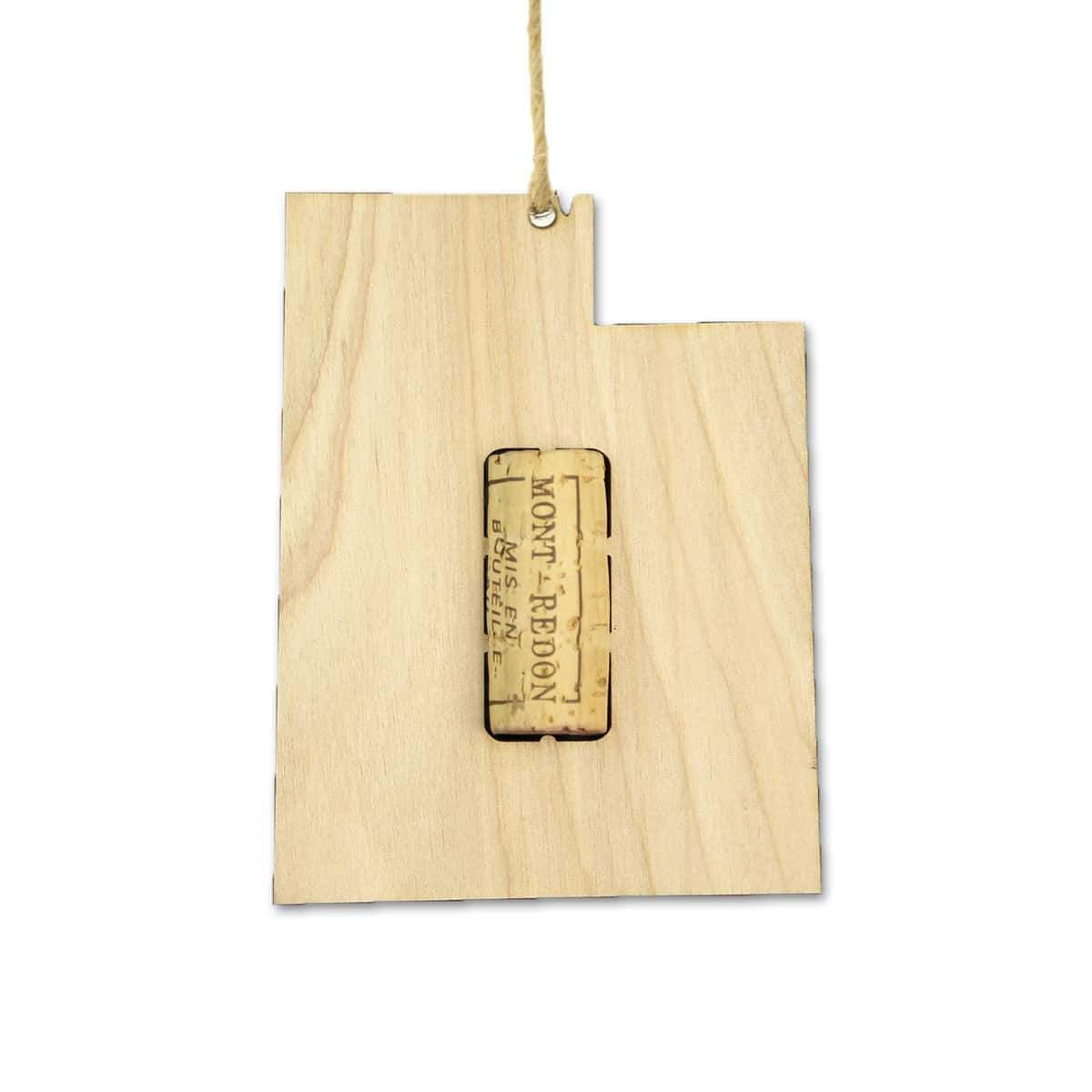 Utah Wine Cork Holder Ornaments