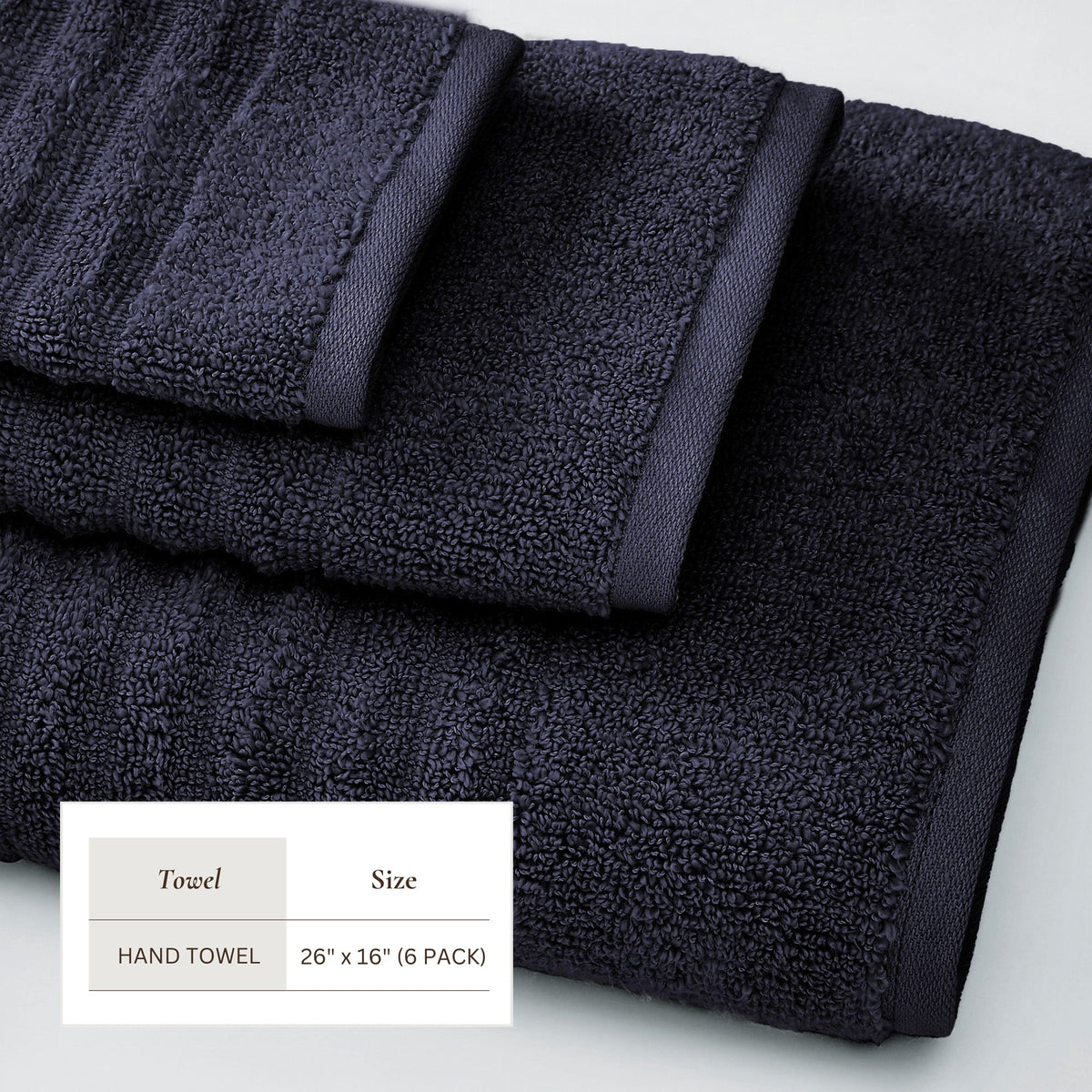 Luxury Combed Cotton Bath Towel Set - Karina Collection