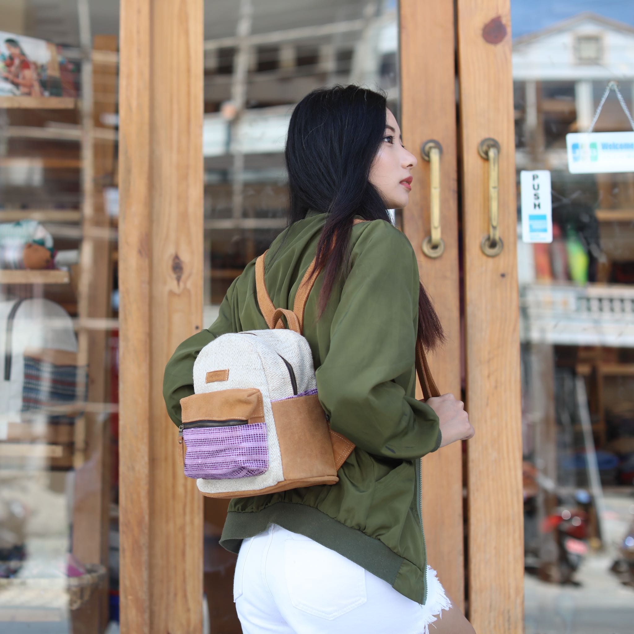 Polka Dot Mini Backpack