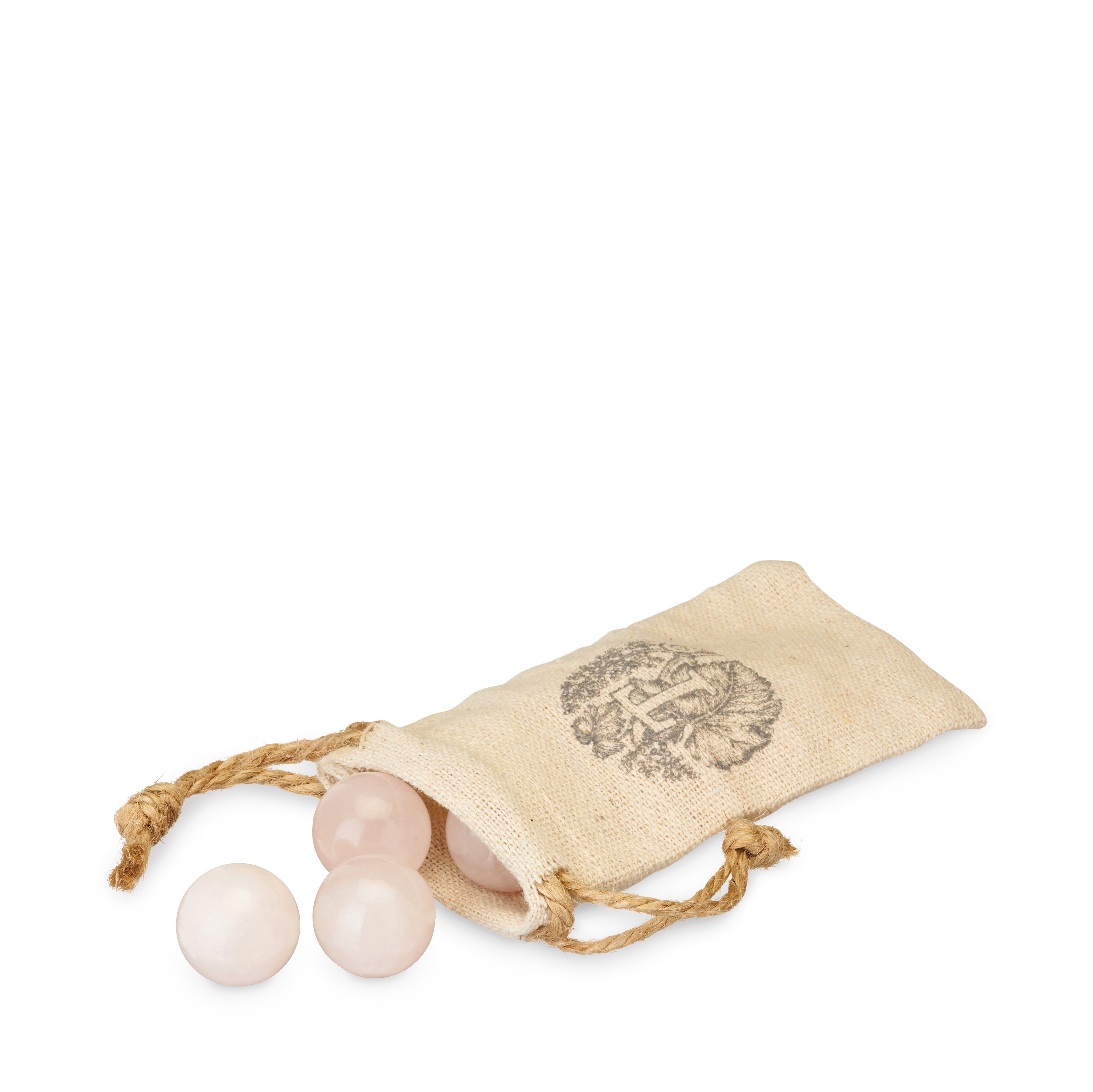 Rose Quartz Wine Gems Set of 6