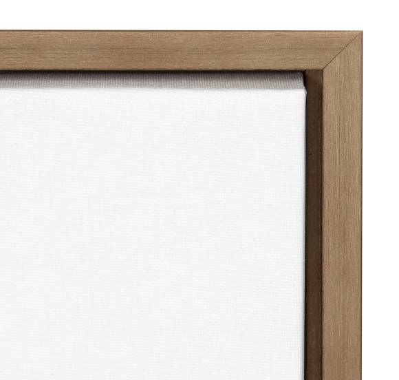 Sylvie Traditional Boho Floral Botanical II Framed Canvas by The Creative Bunch Studio