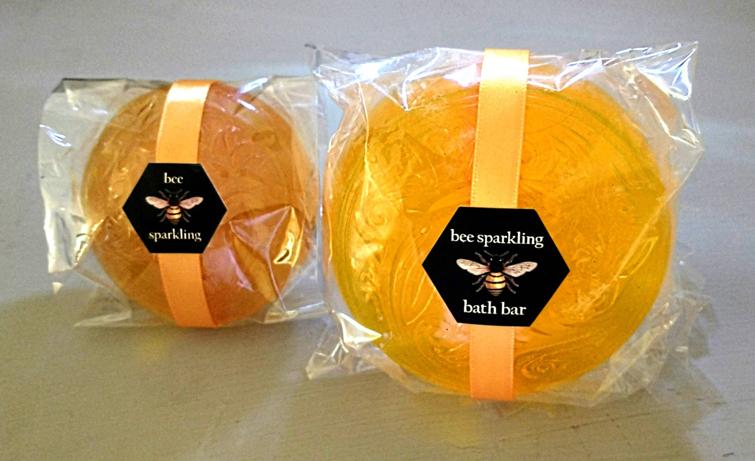 Bee Sparkling Bath Bar - Honey glycerin soap