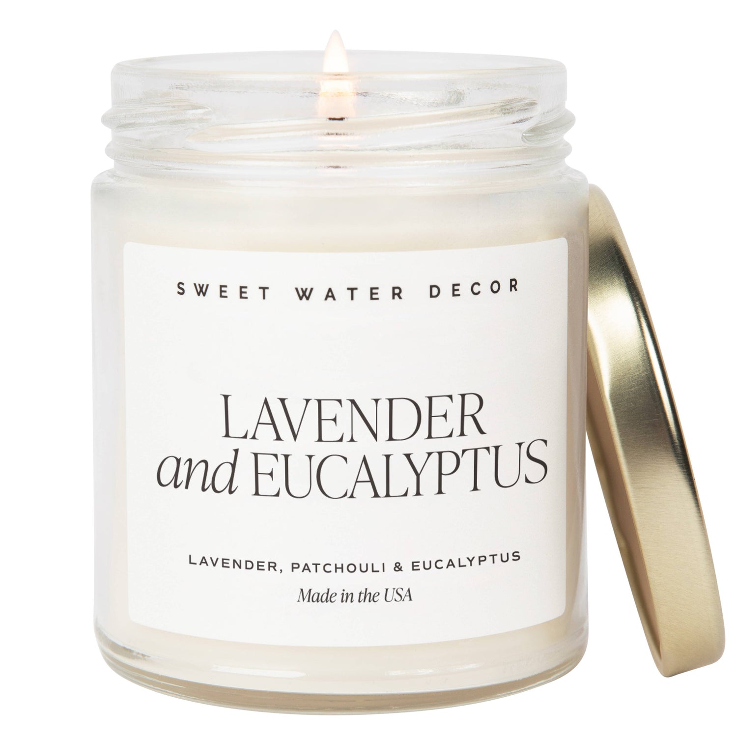 Lavender and Eucalyptus 9 oz Soy Candle