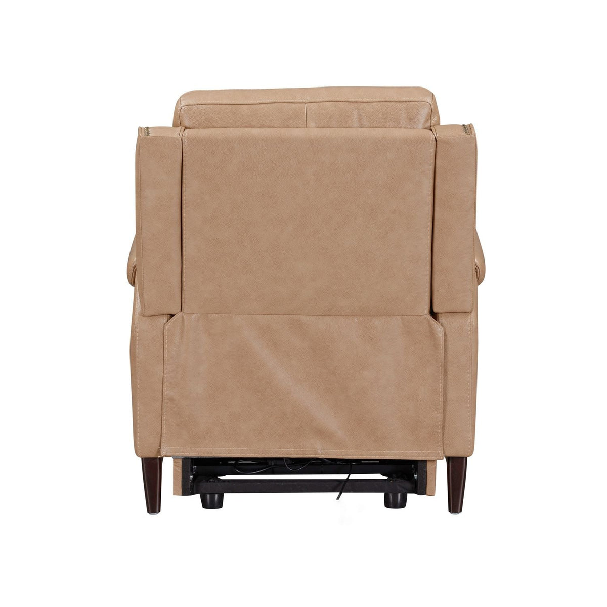 Echelon Collection Genuine Leather Recliner Chair - Light Brown