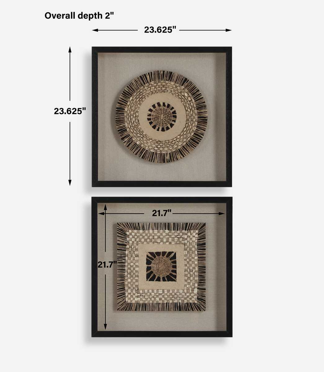 Intertwine Shadow Box - Set of 2