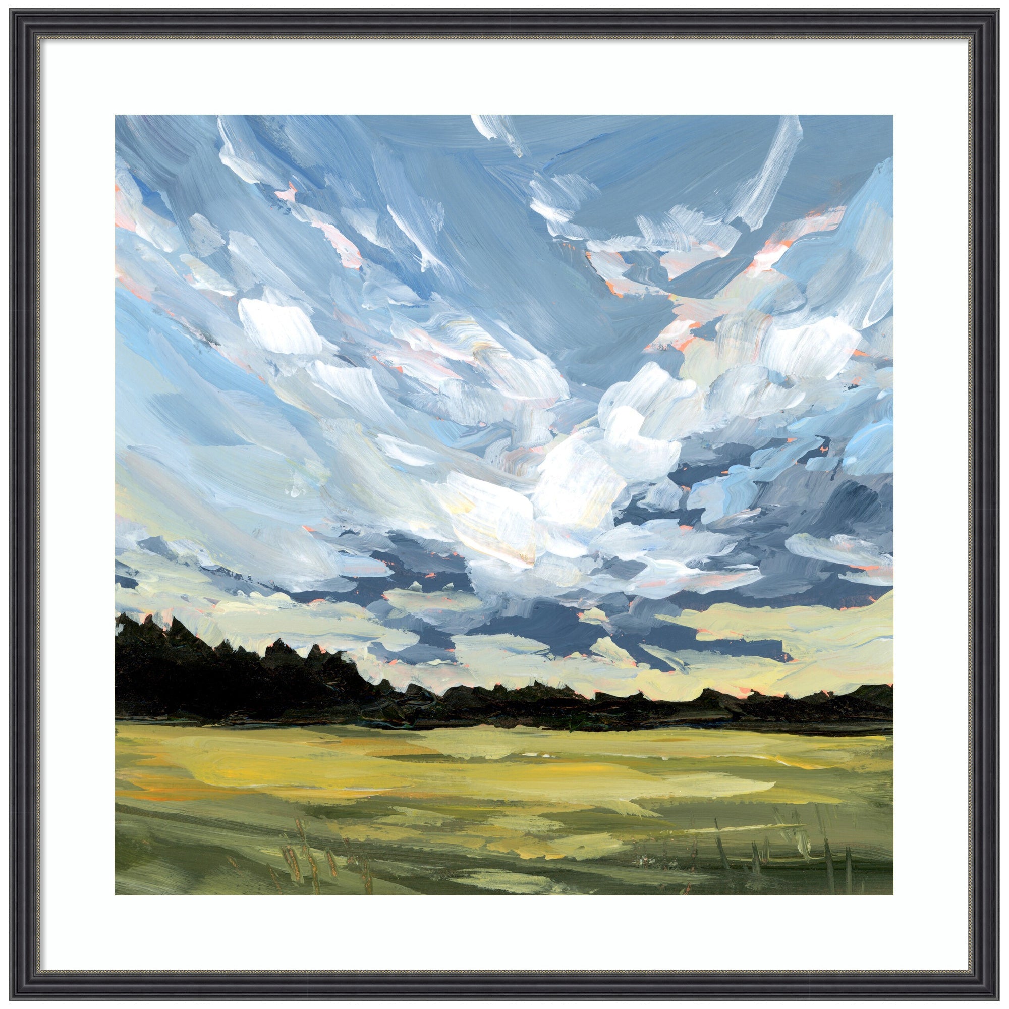 Framed Art Before The Storm by Emily Kenney