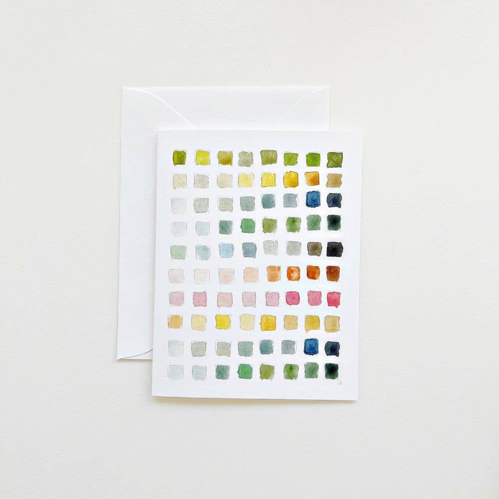 Paint Swatch Notecards