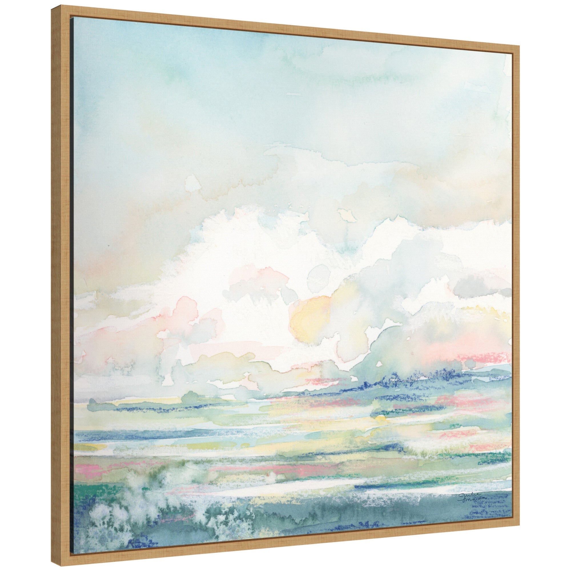 Sylvie Stillness Framed Canvas by Julie Maida