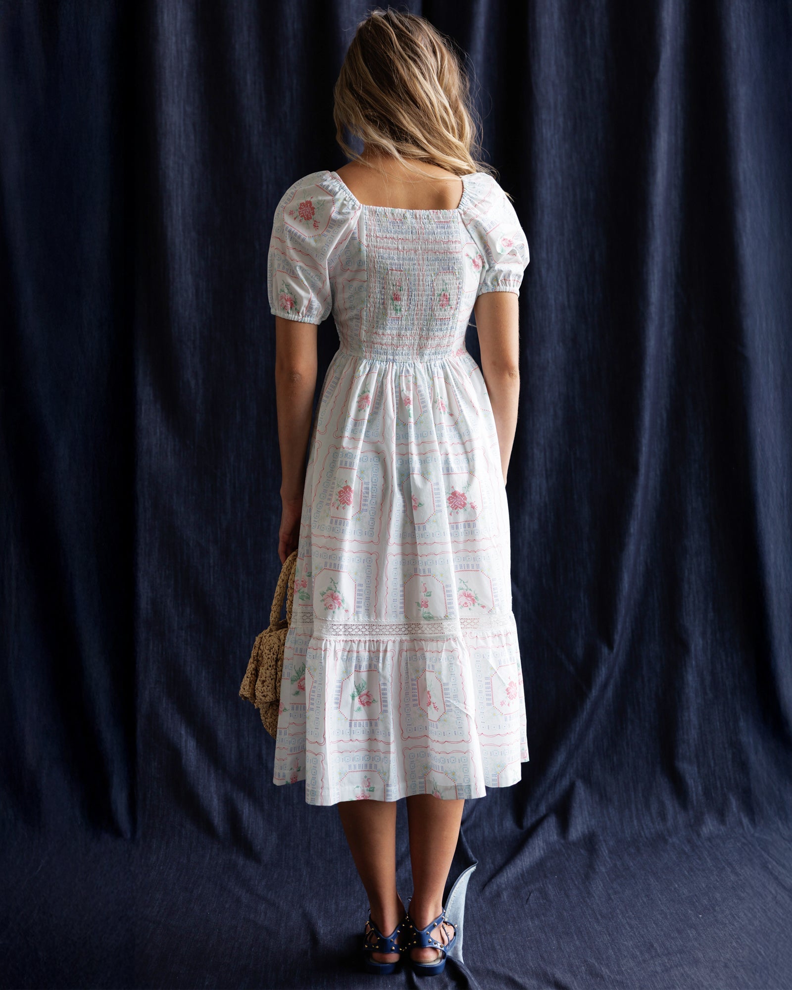 Cross Stitch Crochet Dress