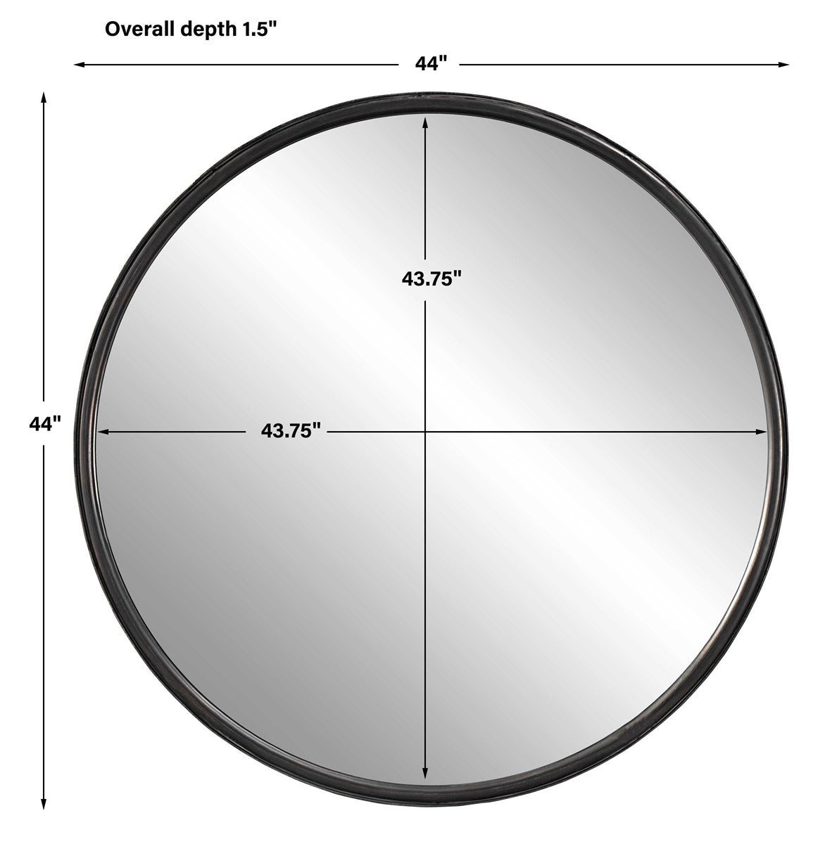 Hugo Round Mirror