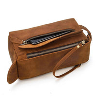 Handcrafted Leather Toiletry Bag