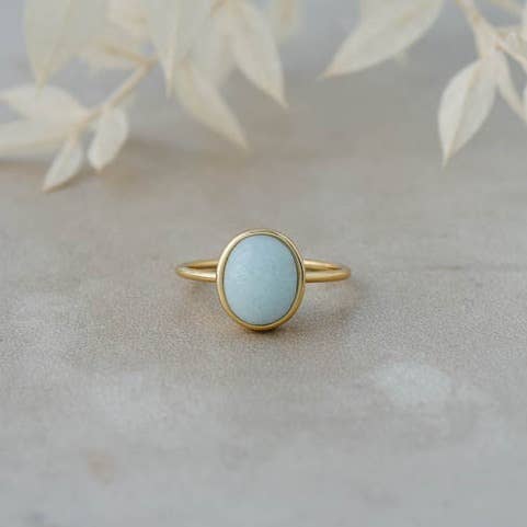 Ida Ring-Amazonite