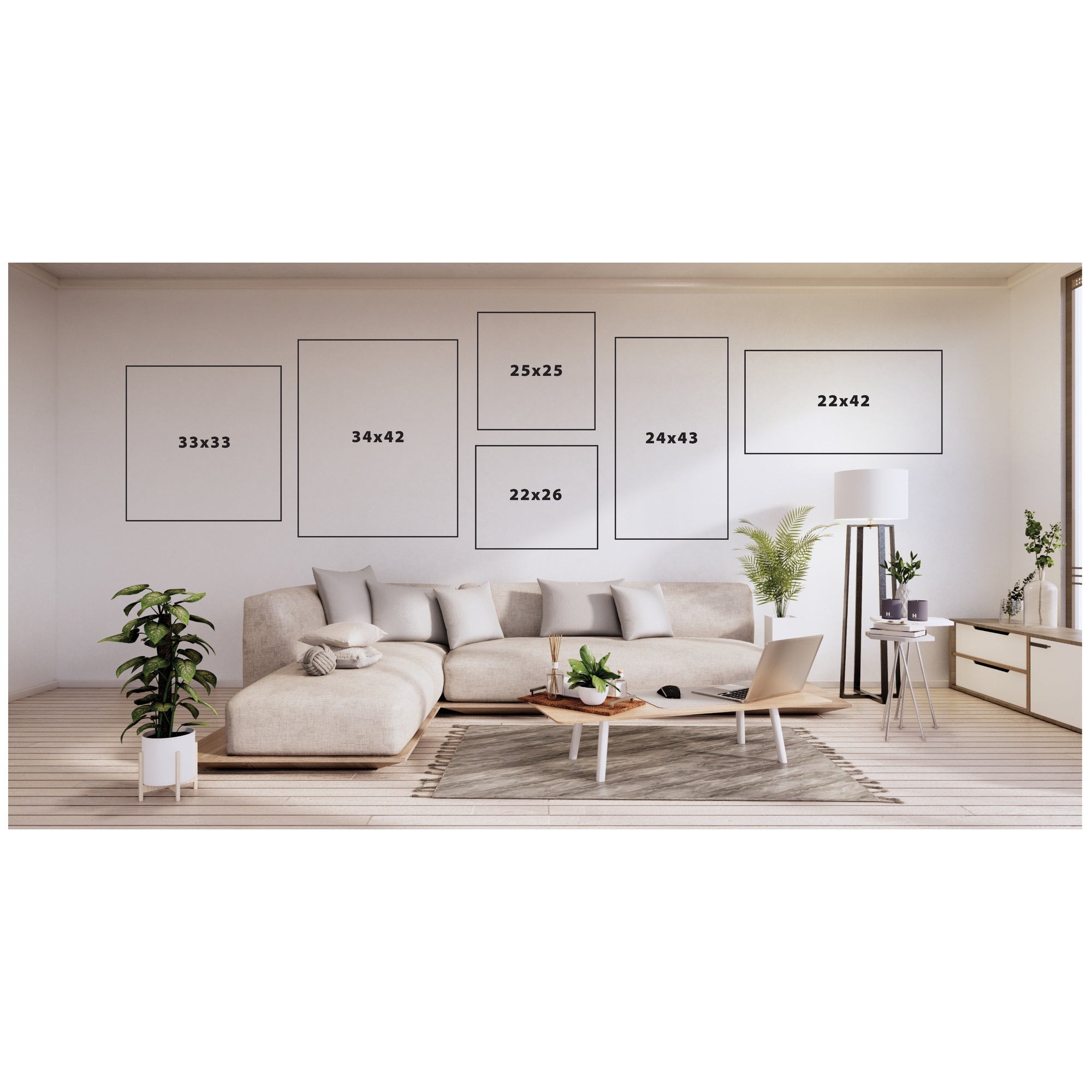 Delicate Flowers with Veins by Nikita Jariwala Framed Wall Art Print