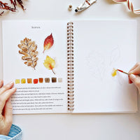 Autumn Watercolor Book