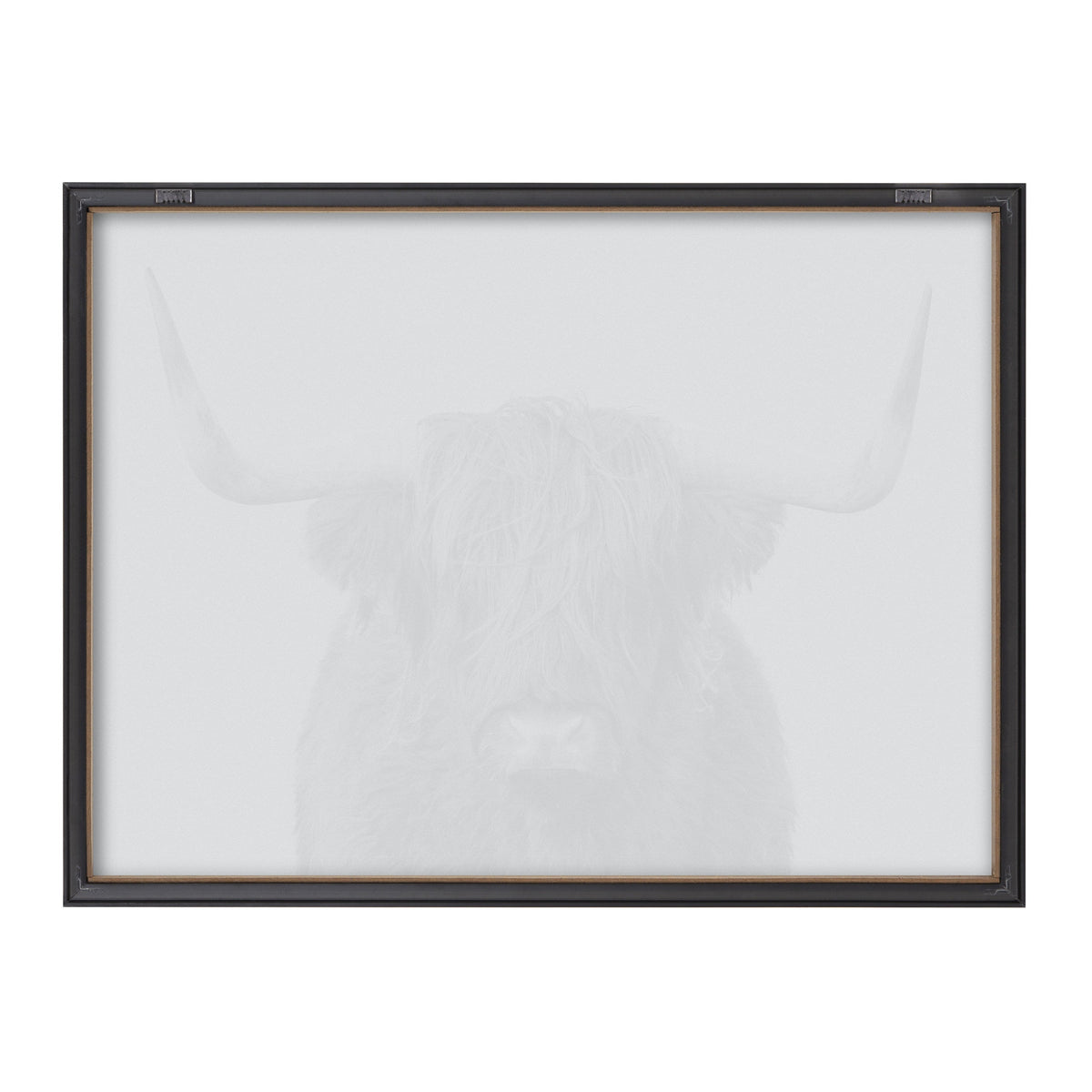 Blake Highland Cow Portrait Framed Printed Art by Amy Peterson Art Studio