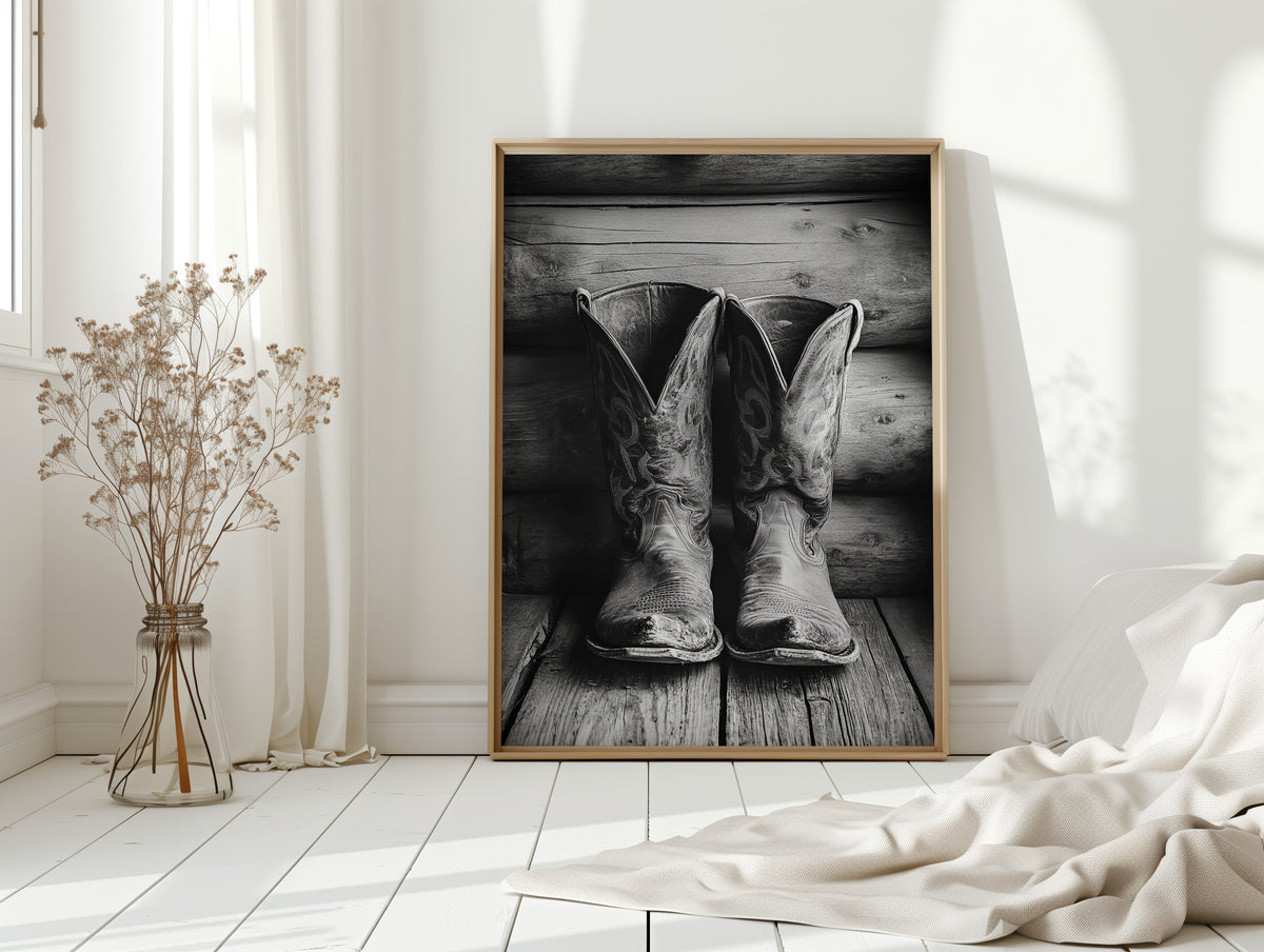 Weathered Boots and Western Roots