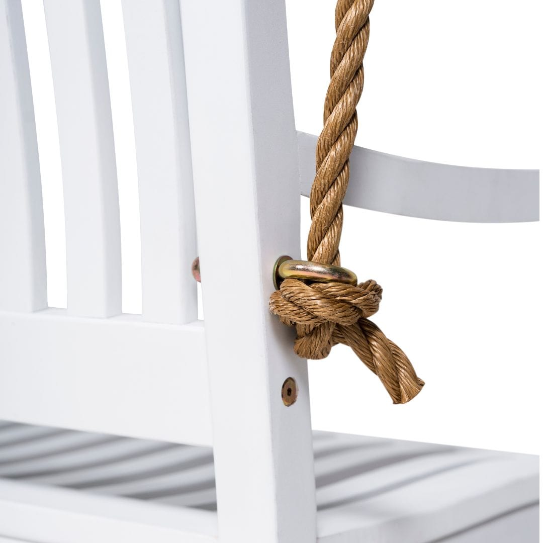 East Green Hayden Acacia Porch Swing