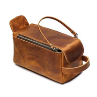 Handcrafted Leather Toiletry Bag