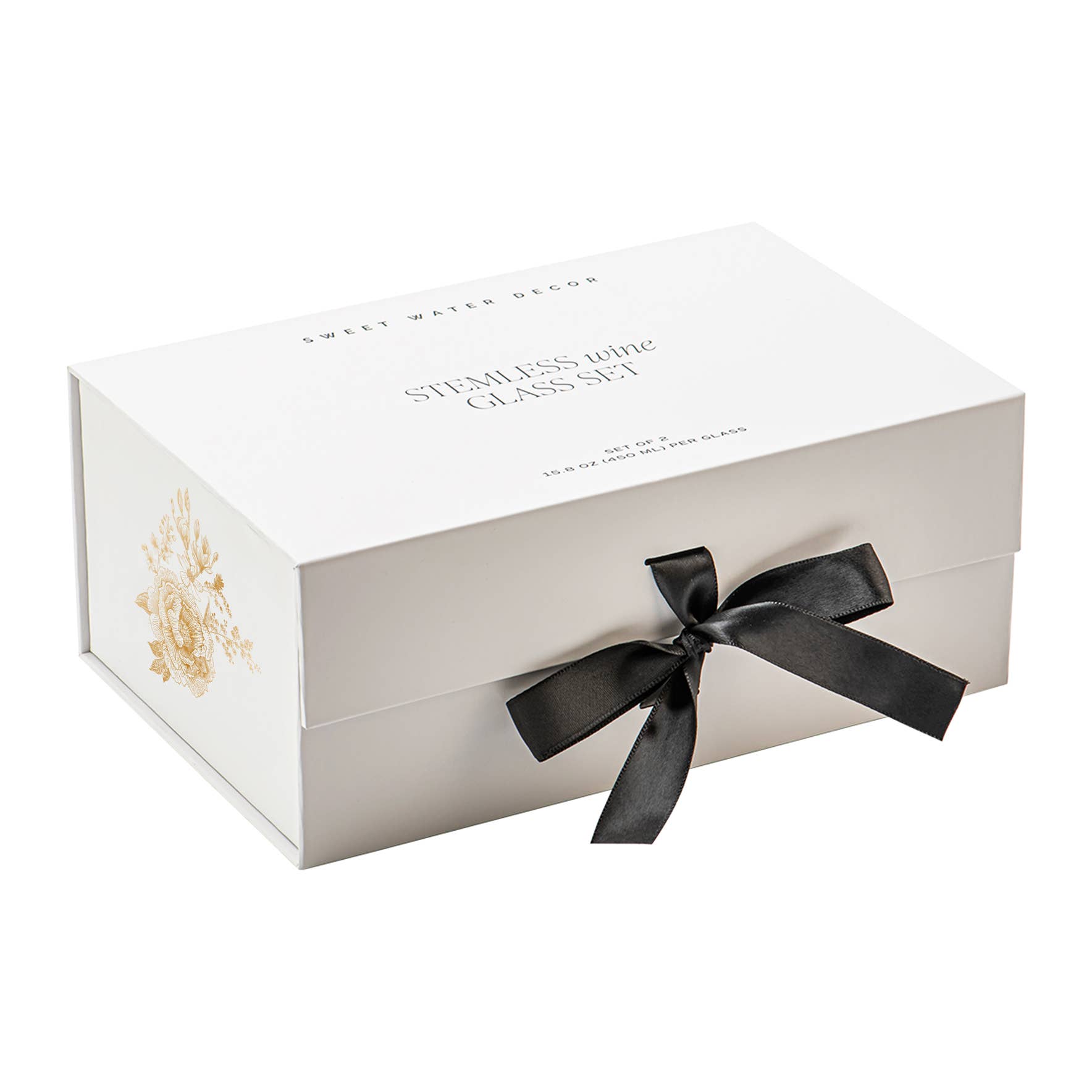 Delft Stemless Wine Glass Box Set