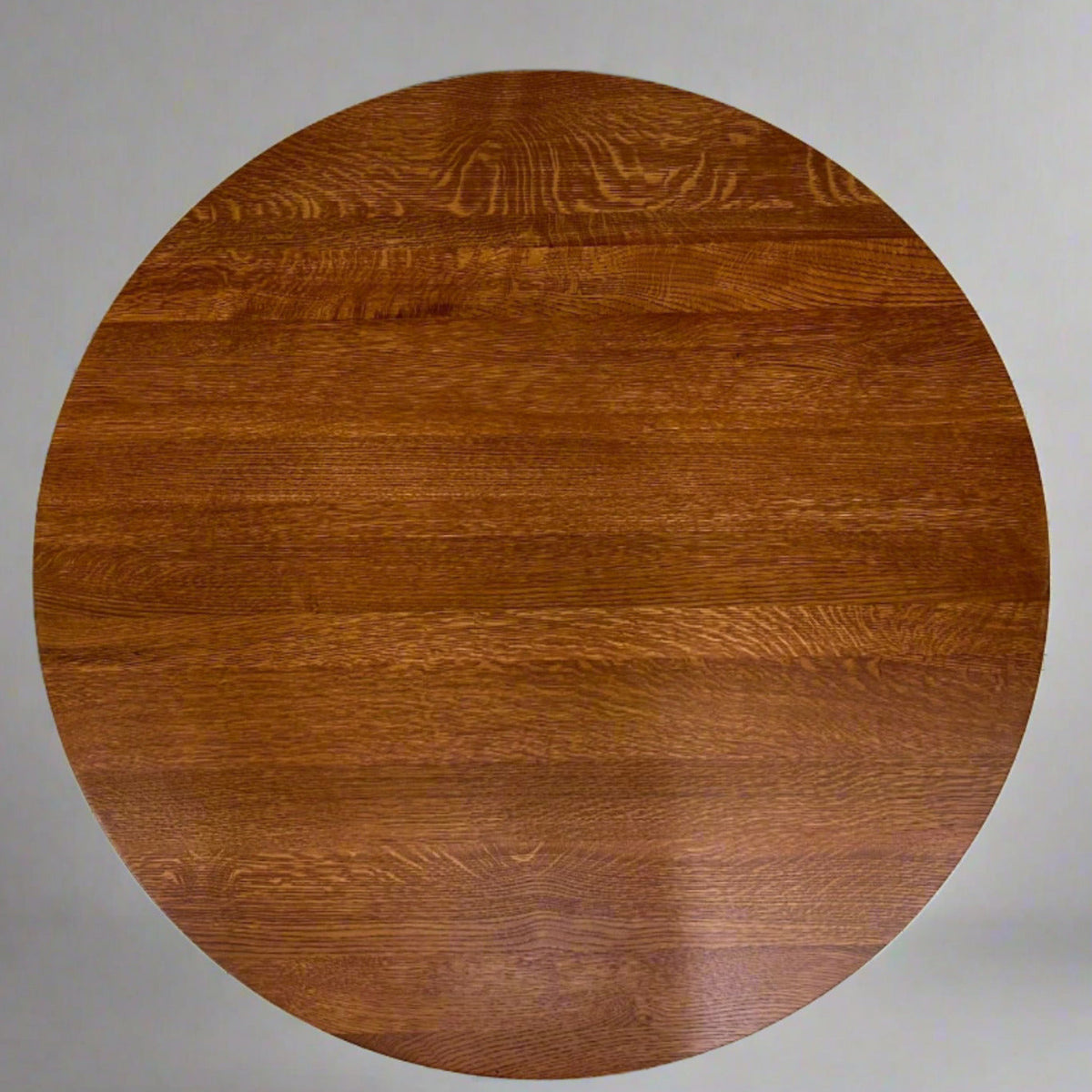 Mission Quarter Sawn  Oak Round Dining Table, Kitchen Table - 40"