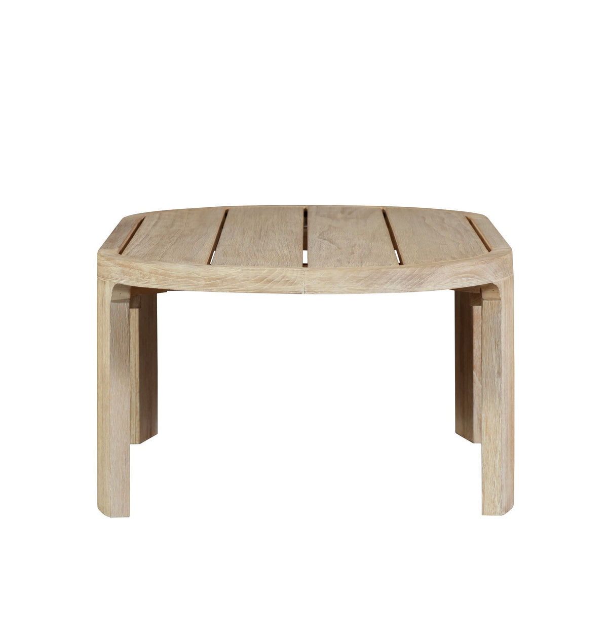 Eclipse Outdoor Solid Teak Wood Natural Look Coffee Table