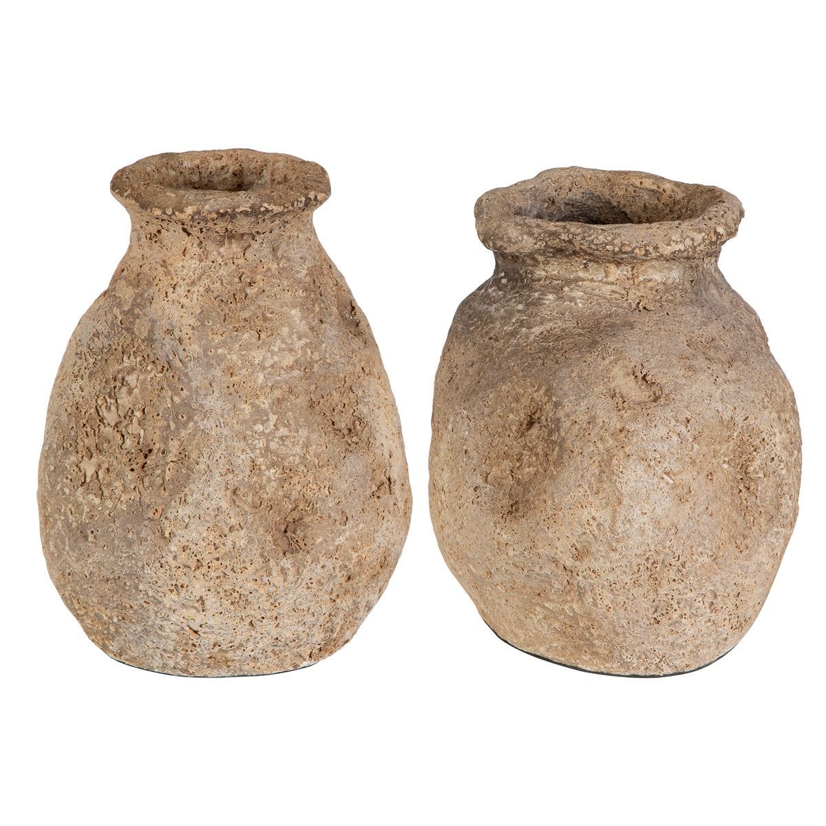 Ancient Echos Indoor-Outdoor Vases - Set of 2