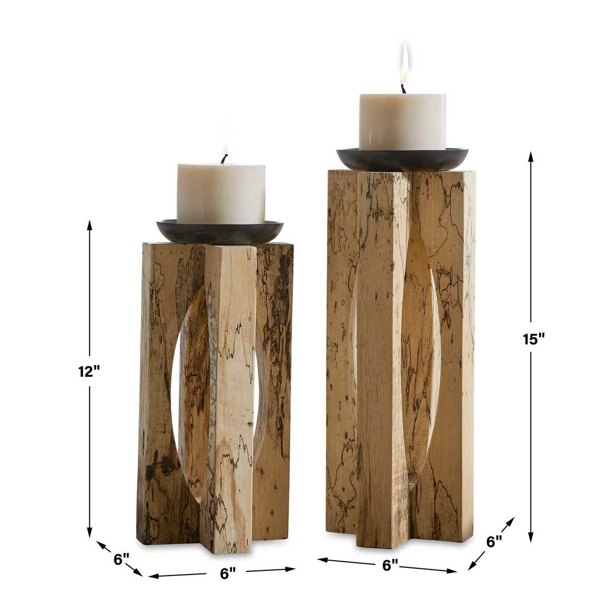 Ilva Candleholders - Set of 2