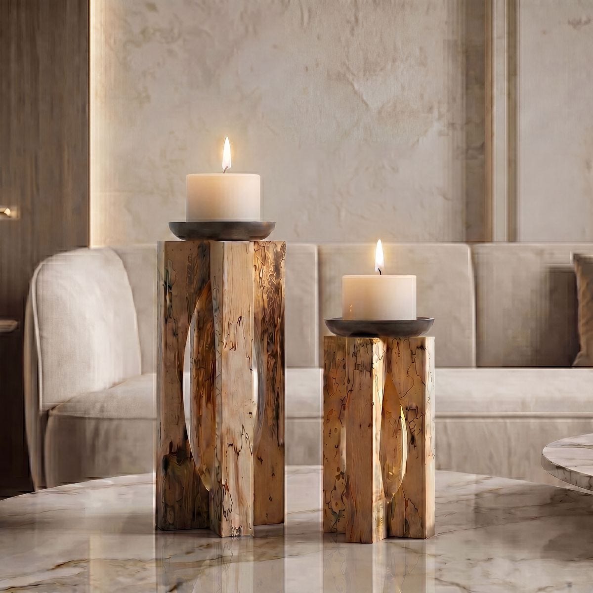 Ilva Candleholders - Set of 2